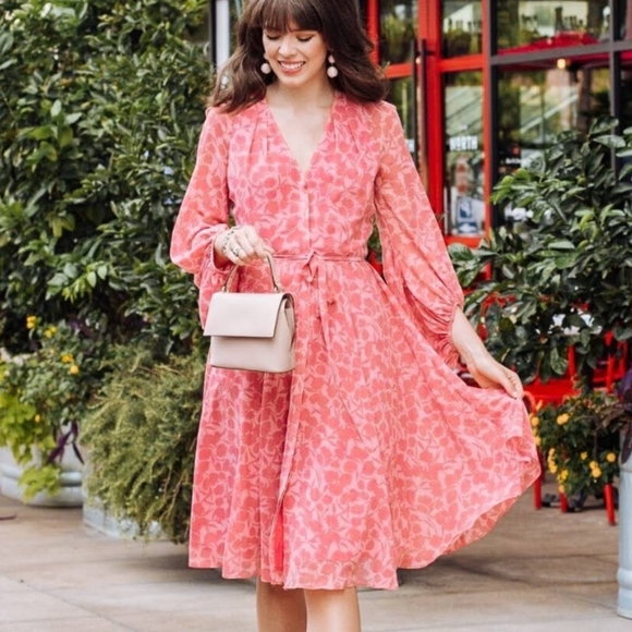 Gal Meets Glam Esther Dress Size 8 Pink 🩷 - Picture 2 of 6